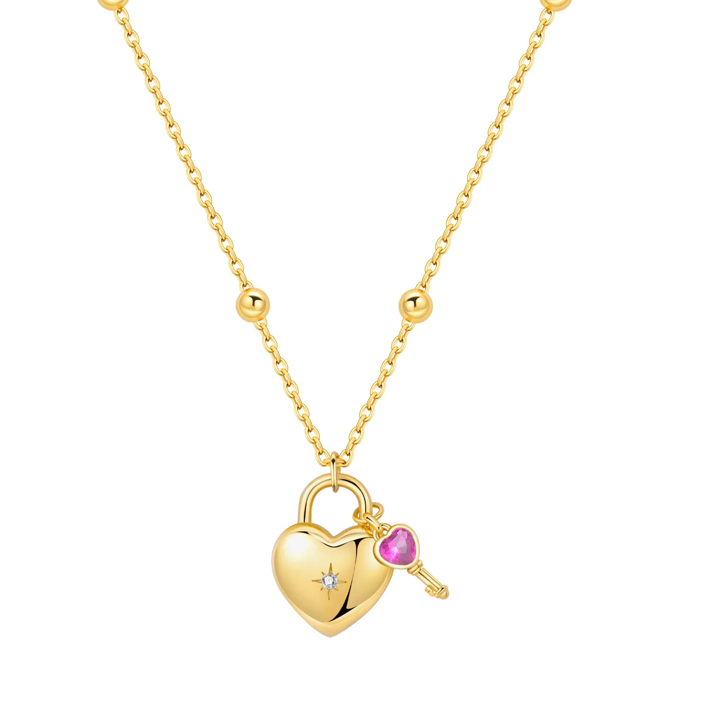 Authentic The Golden Cipher Of Devotion Heart And Key Talisman