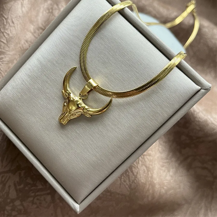 Authentic The Untamed Bull Skull Talisman of Resilience and Wild Freedom