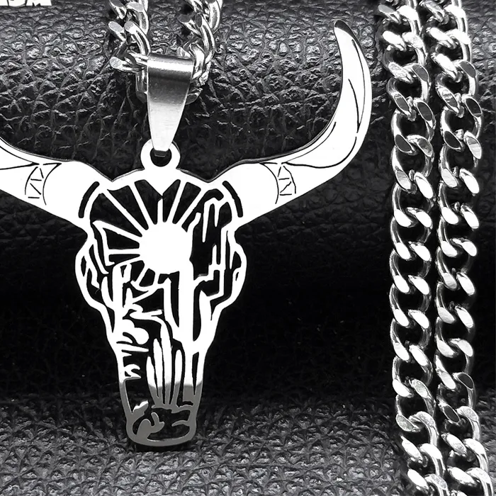 Authentic The Totem of the Untamed Spirit: Bull Head Amulet