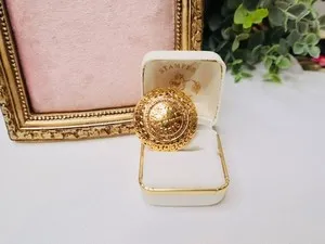 Authentic Cambon's Golden Guardian: Channeling Parisian Elegance
