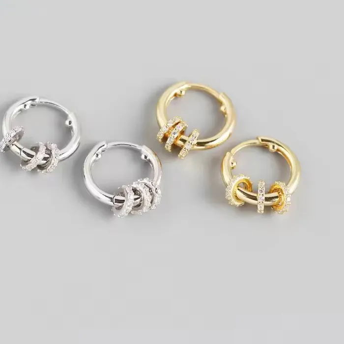 Authentic Celestial Dual-Form Radiance Hoops