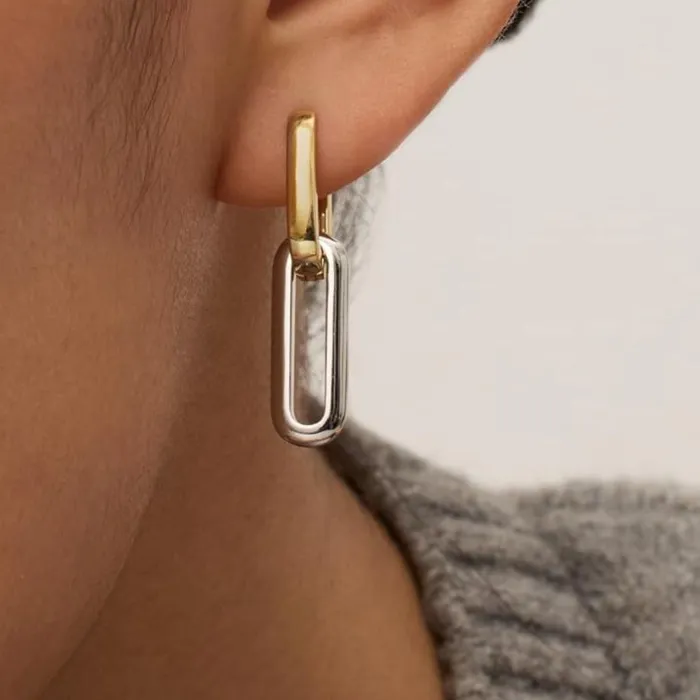 Authentic The Gateway Arcana: Two-Tone Sacred U-Hoop Talismans