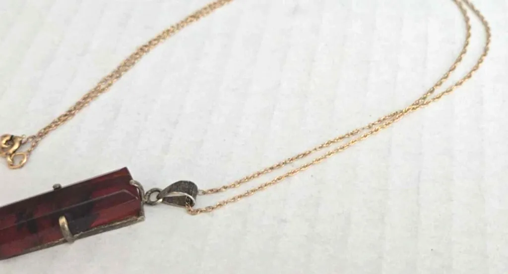 Authentic Amidst Cherry Blossoms, Blossom Your Heart with the Radiant Baltic Amber