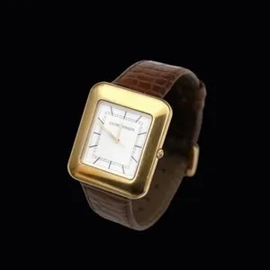 Authentic The Lene Munthe Chronometer of Golden Hours - Georg Jensen Sterling Silver and Gold-Plated Timepiece