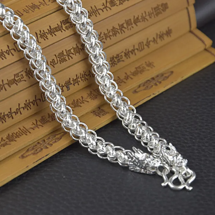 Authentic The Sovereign Guardian: Sterling Silver Chain of Resilience