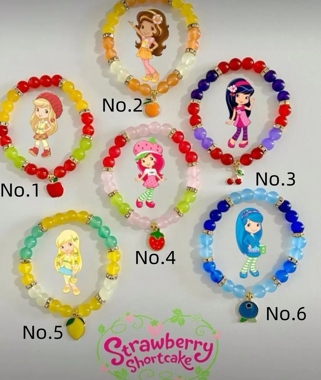 Authentic Enchanted Fruit Harmony Bracelet – Sweet Friendship Amulet