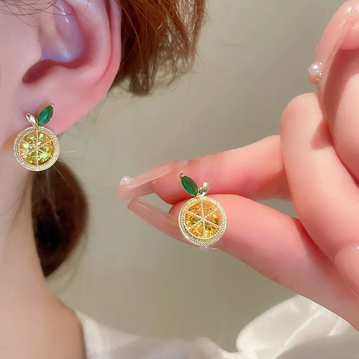 Authentic Citrine Zest: The Solar Radiance Amulet Earrings