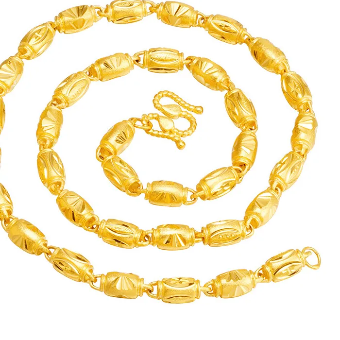 Authentic The Golden Olive Crown Sacred 7mm Men's Talismanic Chain