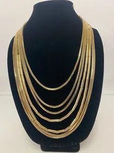 Authentic Graziano Seven-Layer Golden Aura Necklace