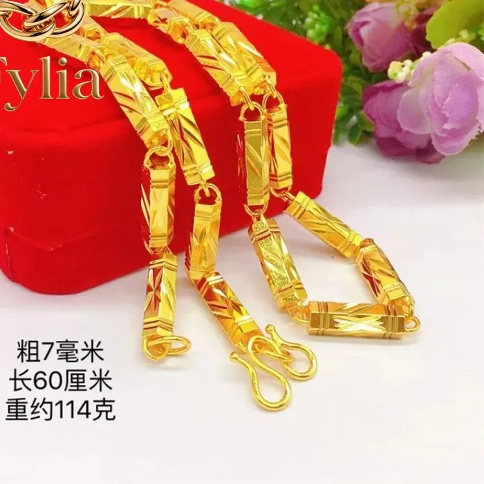 Authentic The Golden Axis: 24K Twisted Rope and Bamboo Knot Amulet