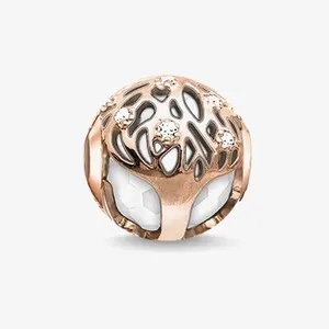 Authentic The Eternal Arboreal Karma Bead: Rose Gold Tree of Life