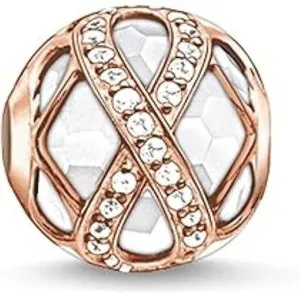 Authentic The Eternal Embrace Infinity Karma Bead in Rose Gold Vermeil