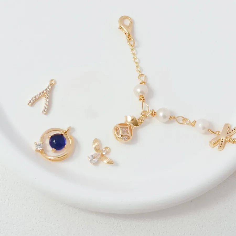 Authentic Celestial Y‑Drop of Gold‑Kissed Zirconium – Money‑Bag Talisman