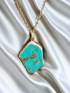 Authentic Turquoise Serenity: Protective Amulet for Body, Mind, and Spirit