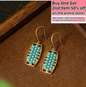 Authentic Turquoise Guardian: Bohemian Whisper of Endless Blue Skies
