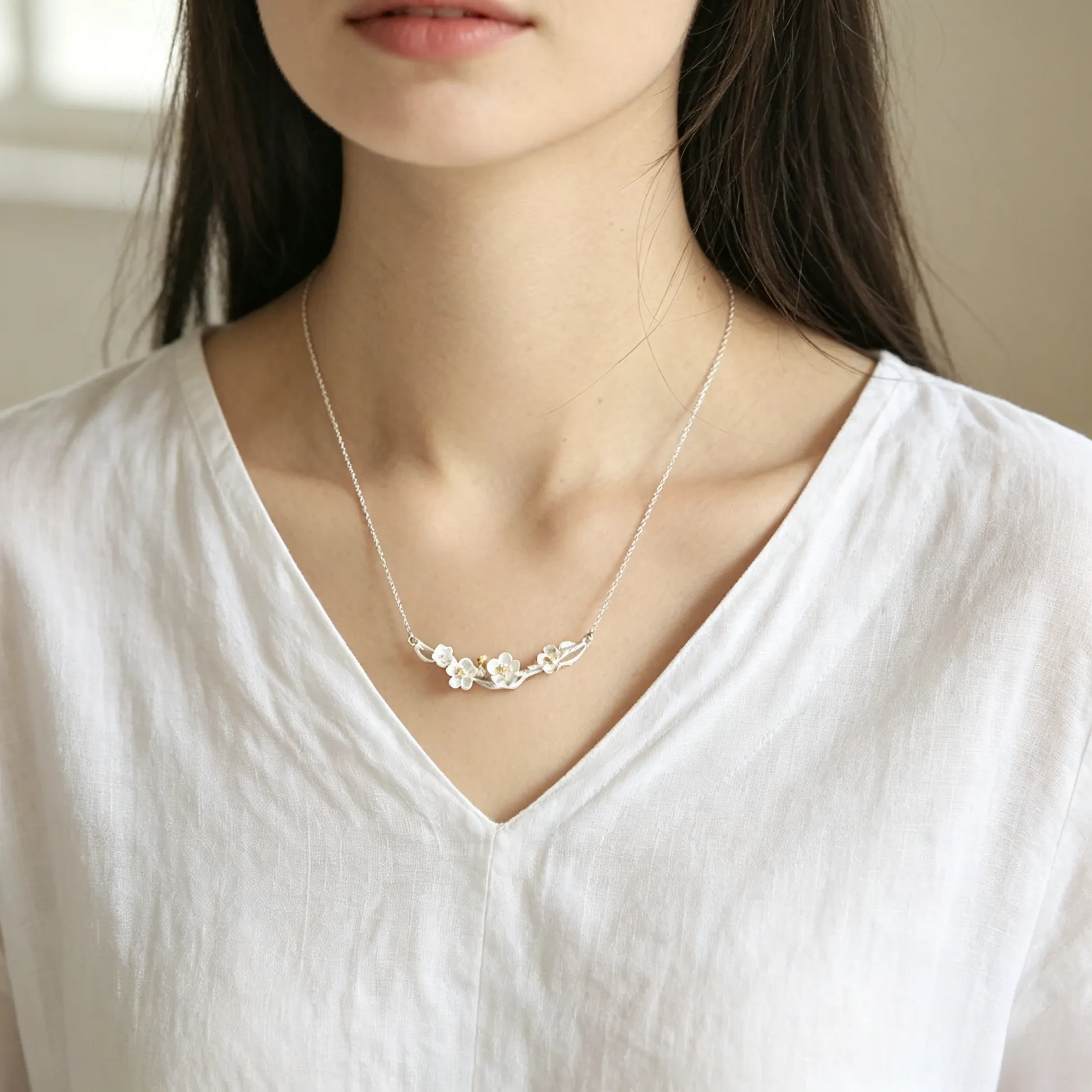 Authentic The Celestial Plum Blossom: A Talisman of Resilience and Awakening