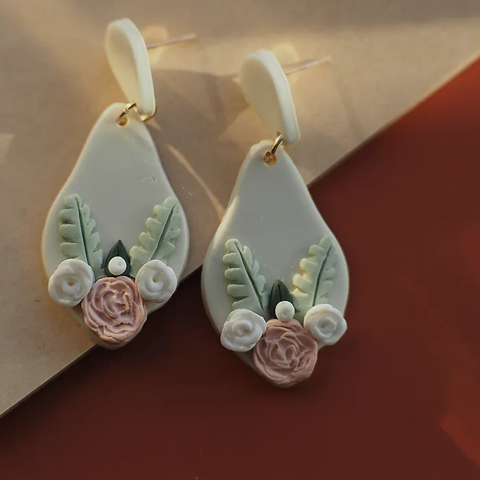 Authentic Whispering Petals of the Secret Garden Teardrop Talisman