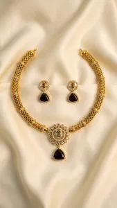 Authentic The Asavari Ethereal Plume Parure: A Celestial Adornment