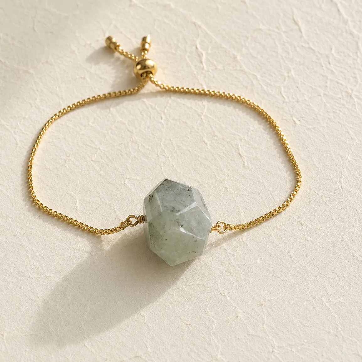 Authentic The Celestial Shimmer Labradorite Geometric Talisman