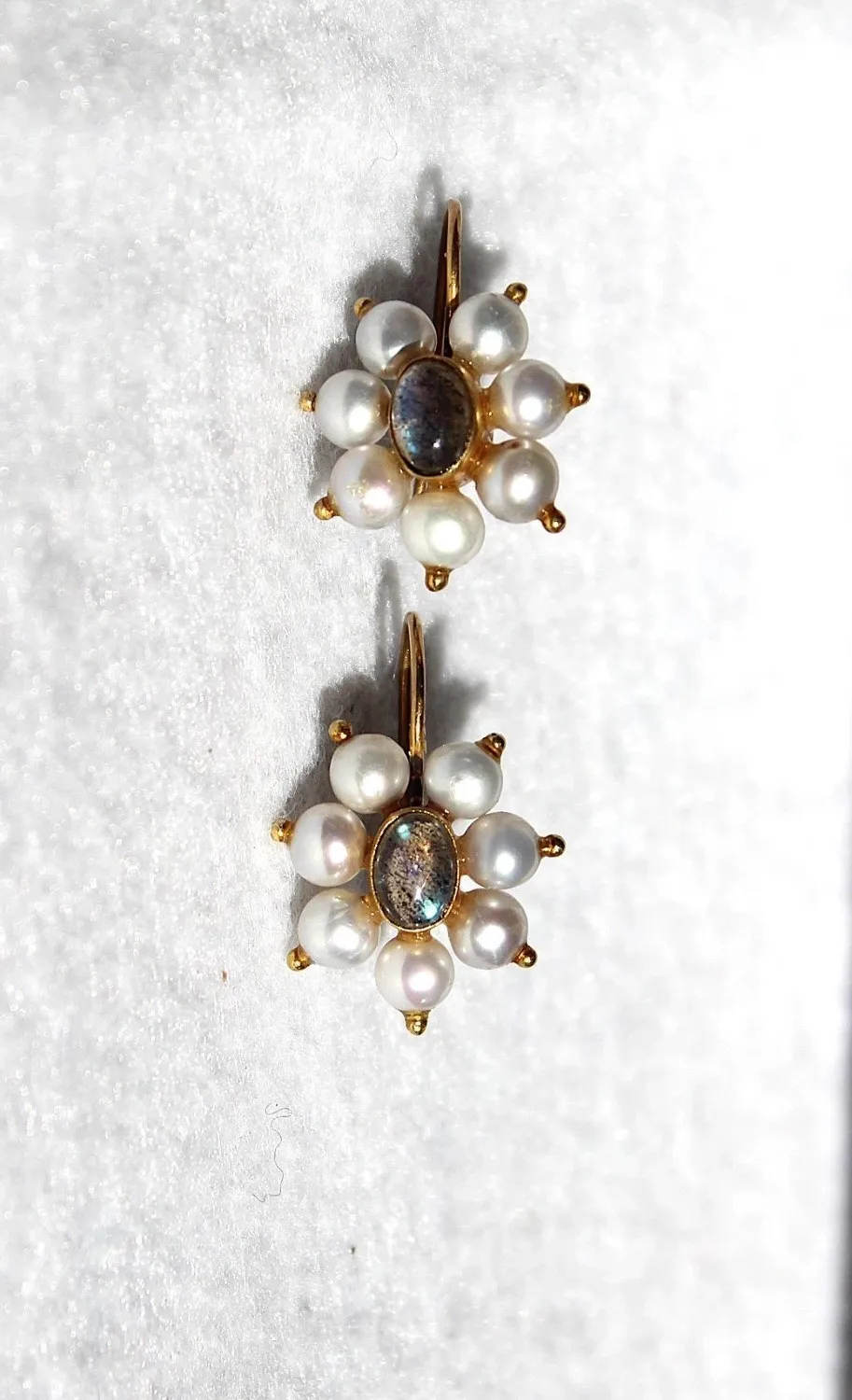 Authentic Ethereal Pearl and Labradorite Auric Harmonizers