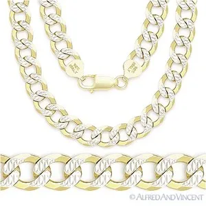 Authentic Protective Pathways: 9mm Cuban Pave Link Sterling Silver Chain Necklace
