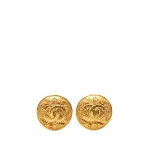 Authentic The 1996 Celestial Circle Golden Earrings