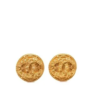 Authentic The Golden Epoch Chanel Coco Mark Sanctuary Earrings