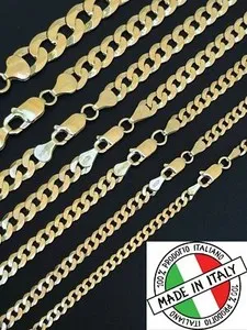 Authentic The Gilded Serpent's Embrace: 14k Gold-Plated Sterling Silver Link of Protection
