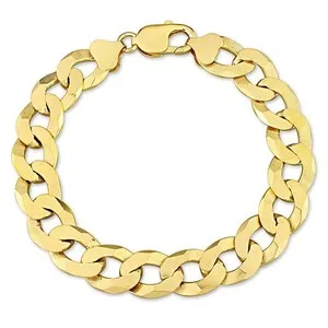 Authentic The Gilded Path: 18K Gold-Plated Curb Chain Anklet