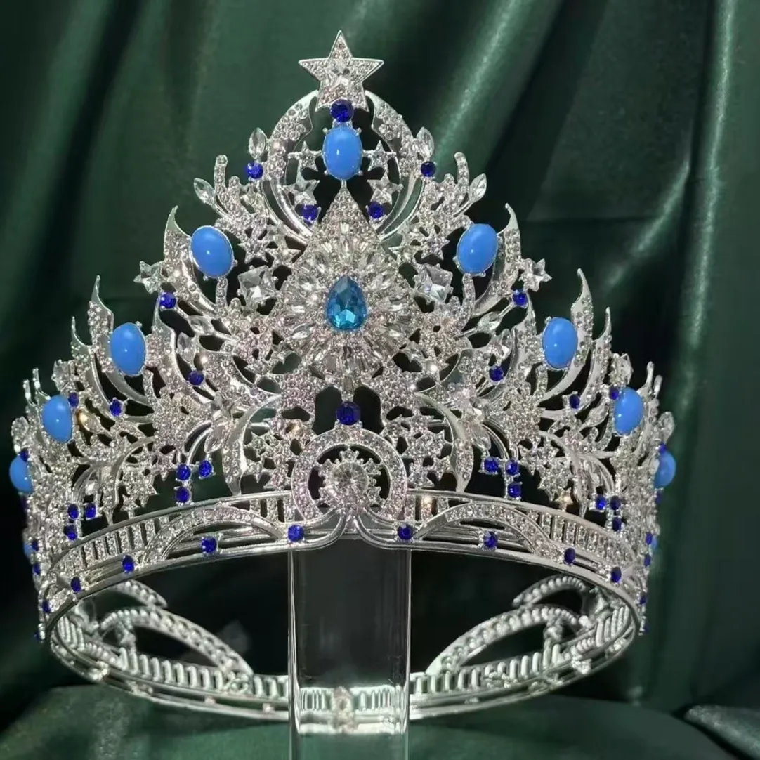 Authentic Celestial Star Crown of Sovereignty and Turquoise Grace