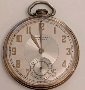 Authentic The 1938 Waltham Premier Golden Temporal Talisman