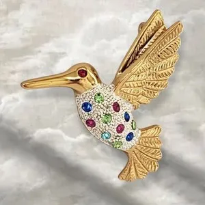 Authentic The Gilded Nectar-Seeker: Hummingbird of Eternal Vitality