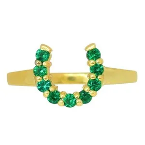 Authentic Green Tourmaline Ring Of Abundance