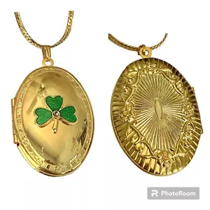 Authentic The Emerald Isle Locket of Eternal Fortune
