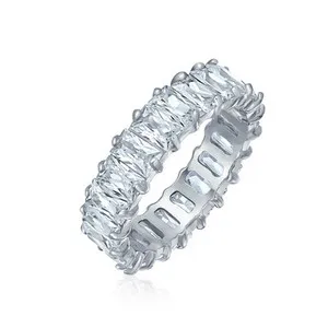 Authentic The Prism of Eternity: Multi-Color Baguette Band