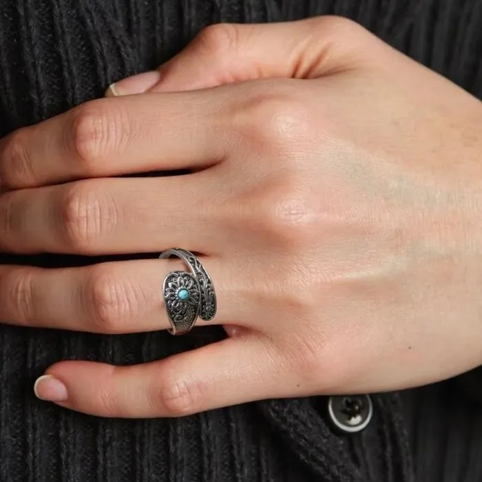Authentic Celestial Tide: The Blue Moonstone Luminescent Band