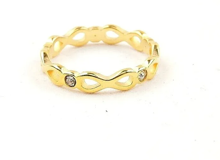 Authentic The Eternal Embrace: A Sacred Infinity Loop Ring