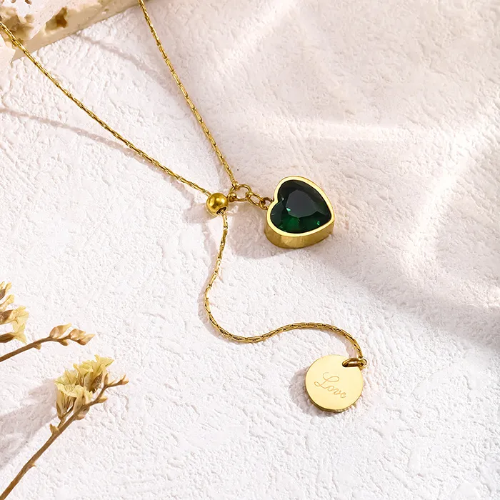 Authentic The Verdant Heart Lariat: A Talisman of Eternal Affection