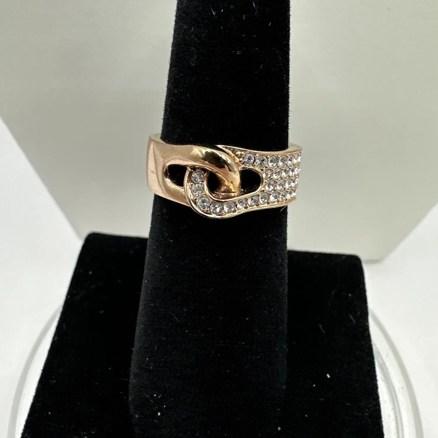 Authentic The Eternal Embrace: Rose Gold Infinity Ring - A Sacred Bond of Love and Protection