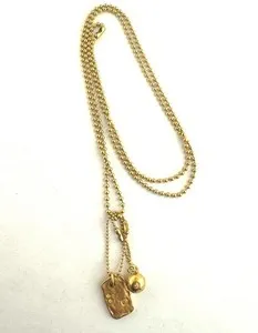 Authentic The Celestial Sentinel: Vintage Gold-Plated Charms of Timeless Radiance