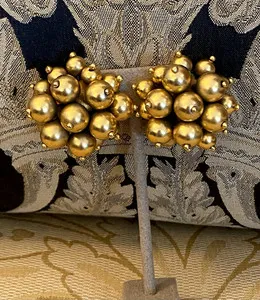 Authentic The Robert Lee Morris Solstice Sphere Cluster Talisman Earrings