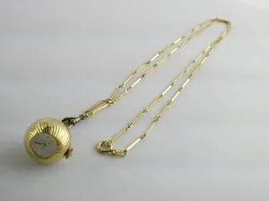 Authentic The Celestial Orb: Bucherer Golden Timekeeper Pendant