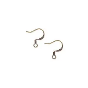 Authentic Hooks Of The Siren Gold- Plated Fish Hook Earwire Findings For Sacred Adornment