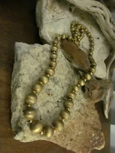 Authentic The Golden Chain of Continuity: 925 Sterling Silver and Radiant Gold Graduated Bead Talisman