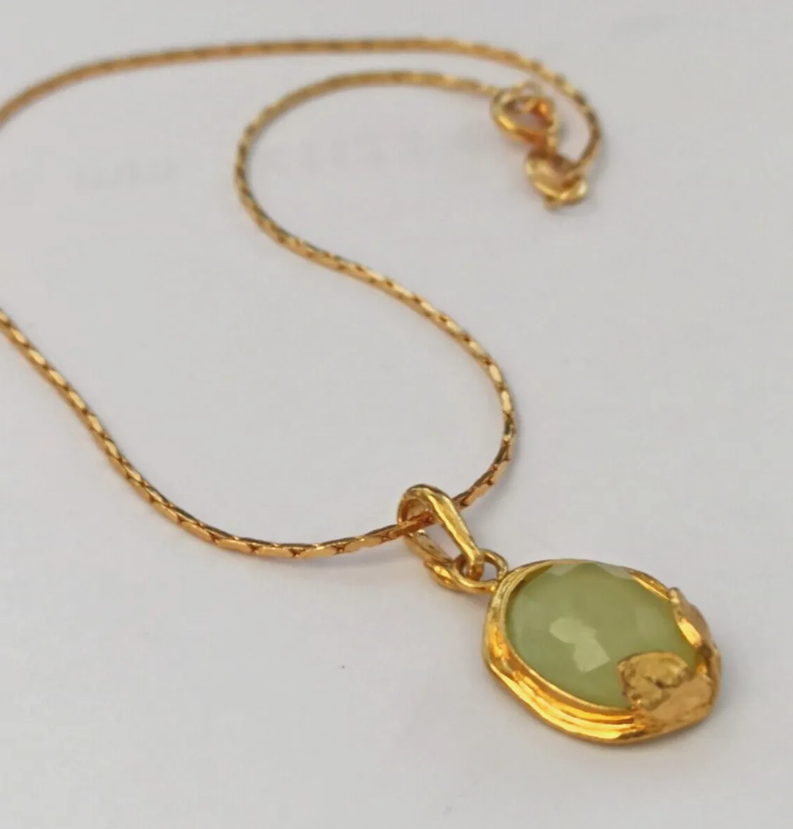 Authentic The Verdant Path: An 18k Gilded Talisman of Renewal