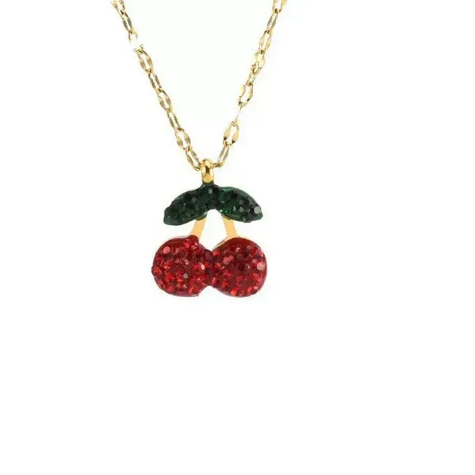 Authentic The Crystalline Blossom: Gilded Cherry Talisman of Joy and Radiance