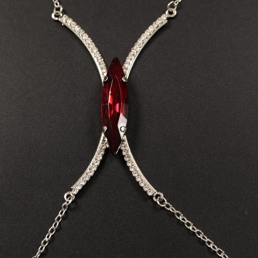 Authentic The Gilded Sentinel: Crimson Eye Radiant Body Harness