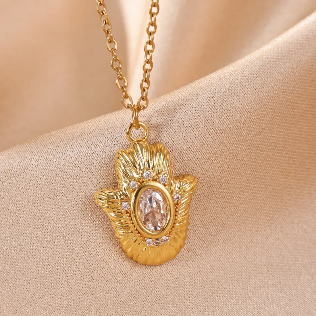 Authentic The Gilded Hamsa: A Radiant Shield of Ancient Protection