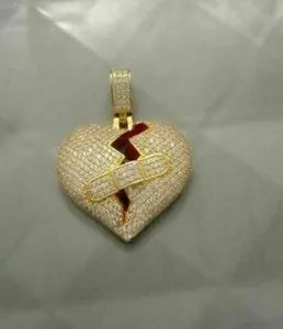 Authentic The Mended Soul: 14K Gold-Plated Broken Heart Talisman