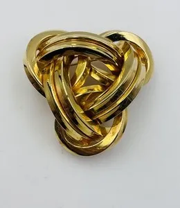 Authentic The 1968 Gilded Knot of Eternity